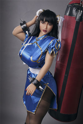 TPE Sex Doll 158CM Anime Trung Quốc Cheongsam Ngực khổng lồ-MARCY
