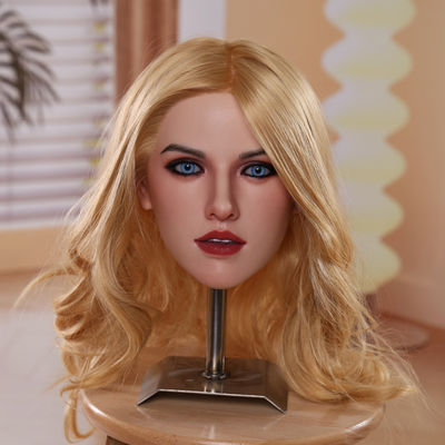 Marcy Silicone Blowjob Head With Sucking & Clamping Mouth, Cách mạng Doll Half Body